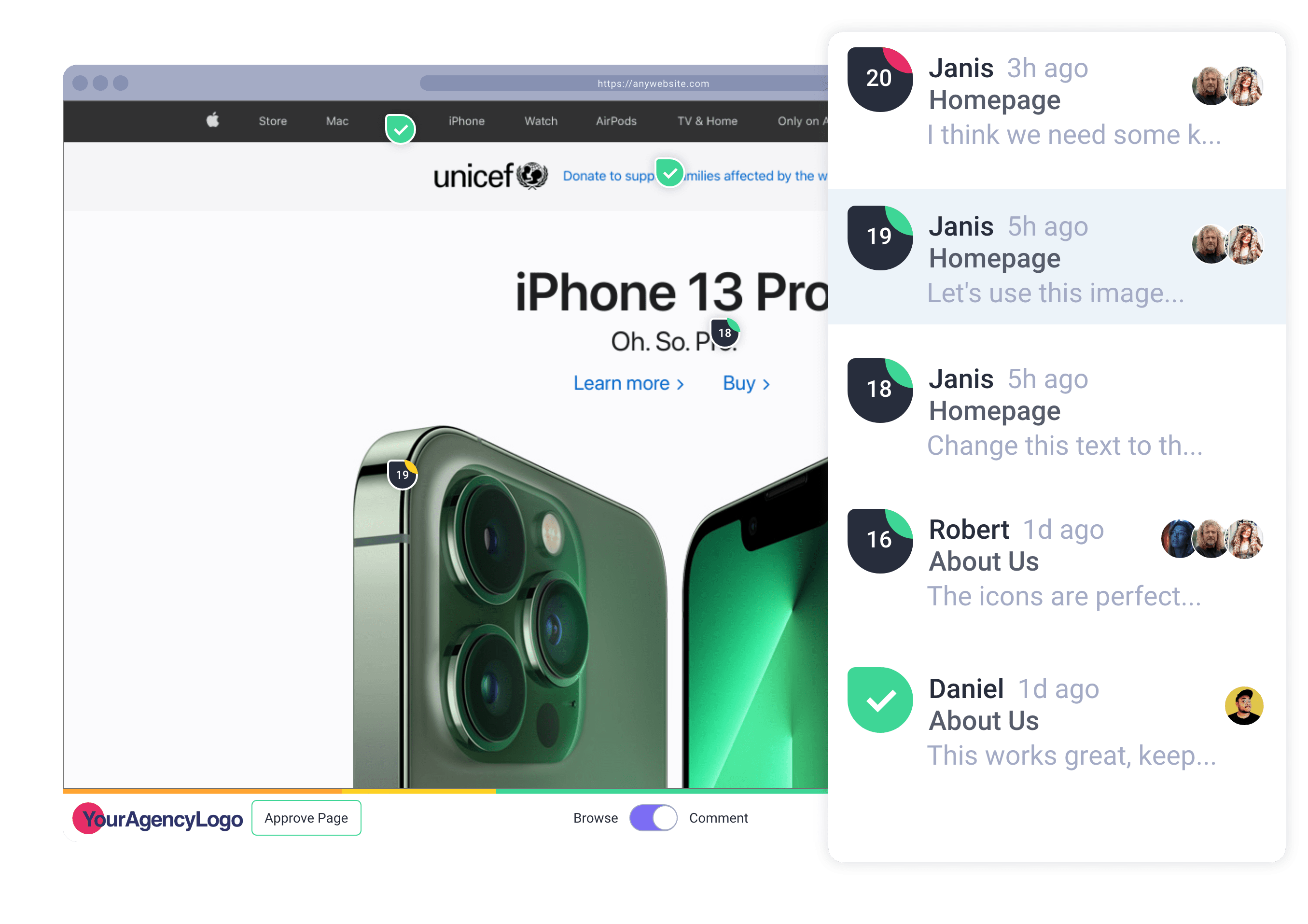 Using Atarim to Collaborate on Apple.com