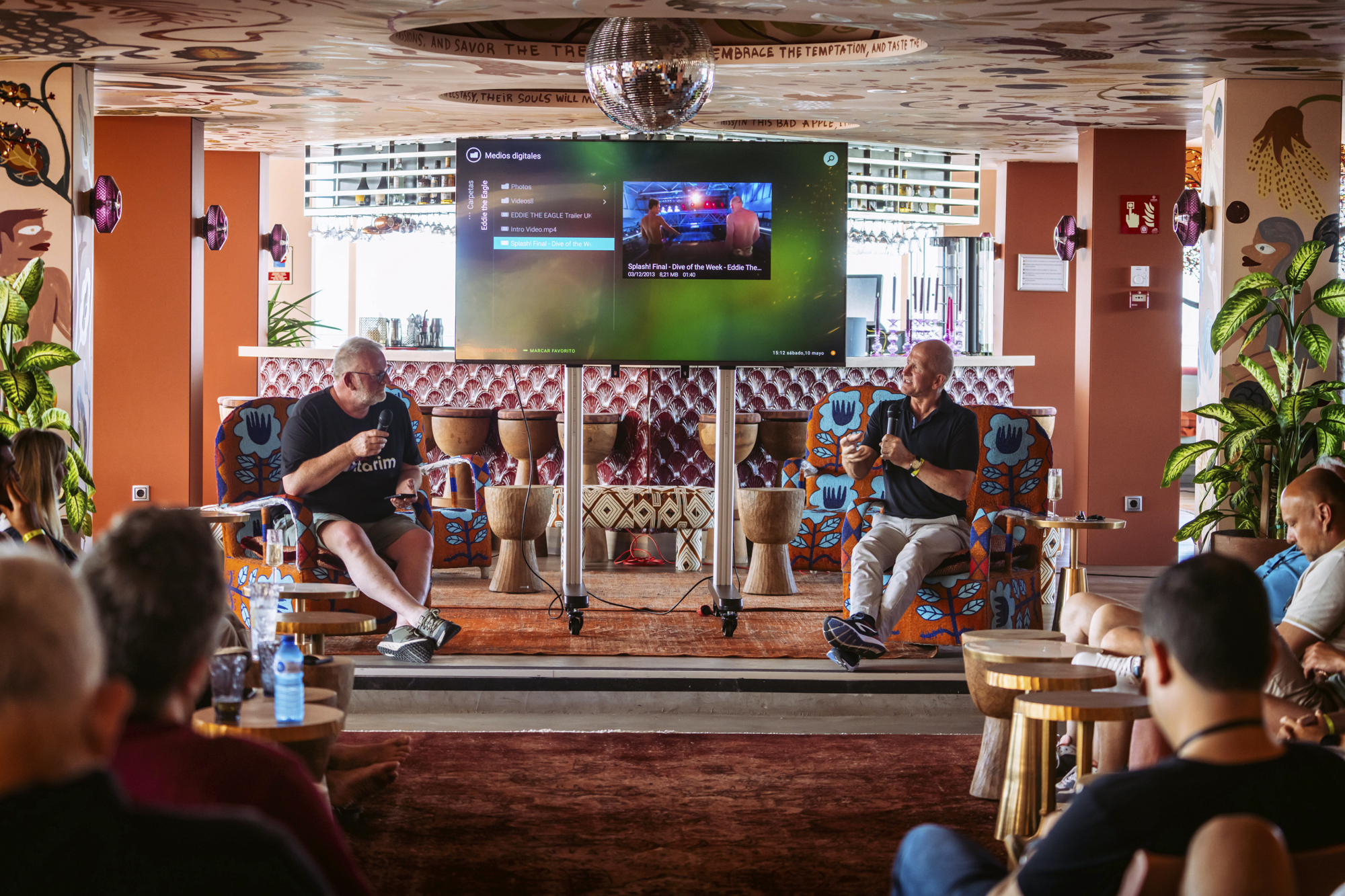 Andrew Palmer & Eddie the eagle