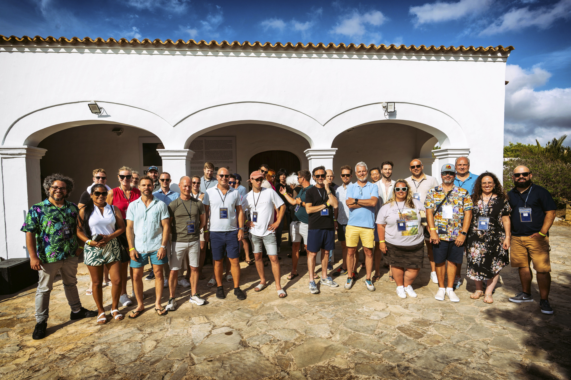 group photo of everyone at the event