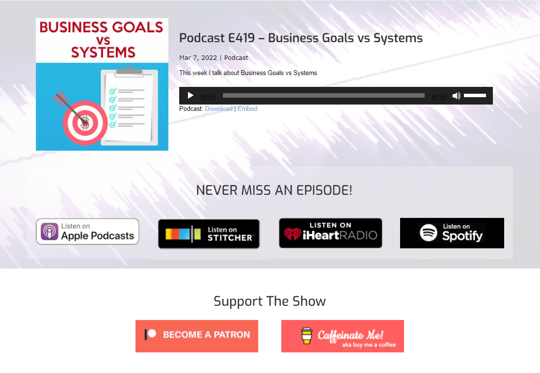 Kitchen Sink WP by Adam Silver wordpress podcast
