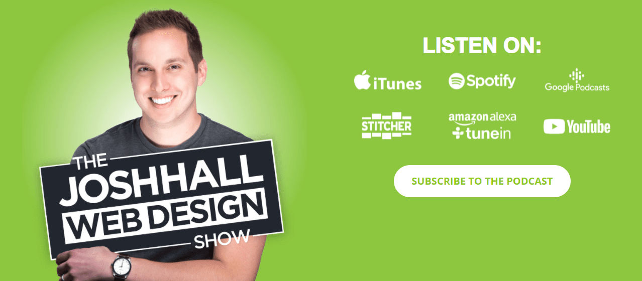 The Josh Hall Web Design Show wordpress podcast