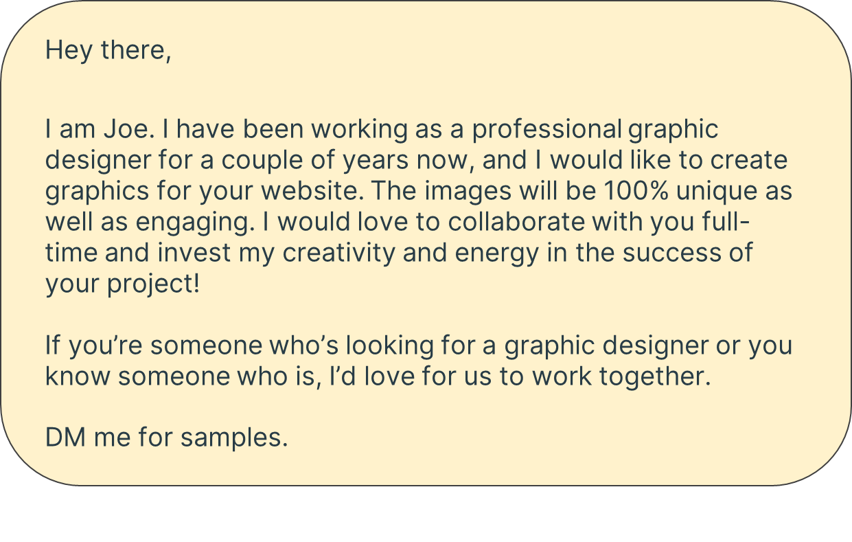 bad positioning graphic designer