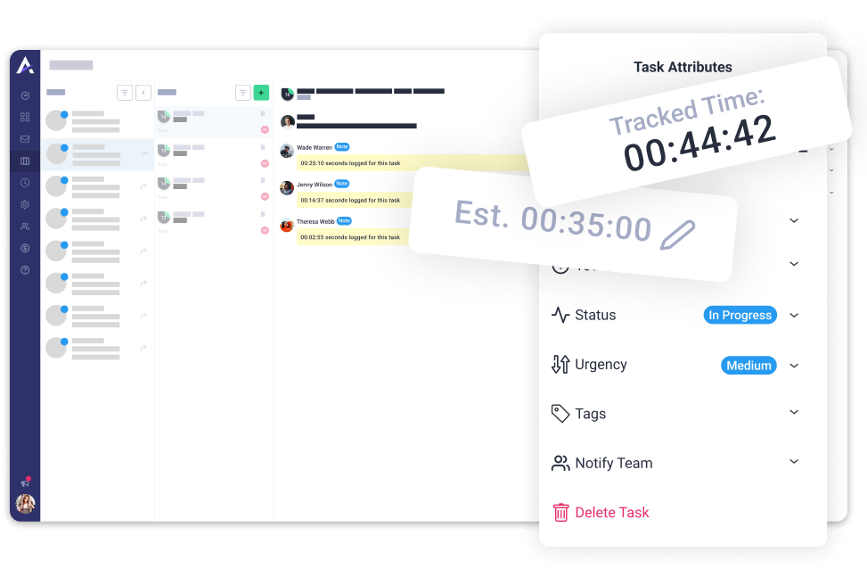 create time estimations in Atarim