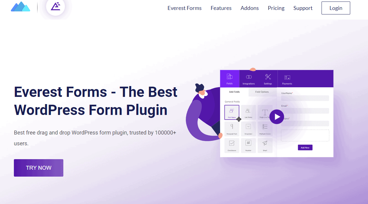 everest forms homepage