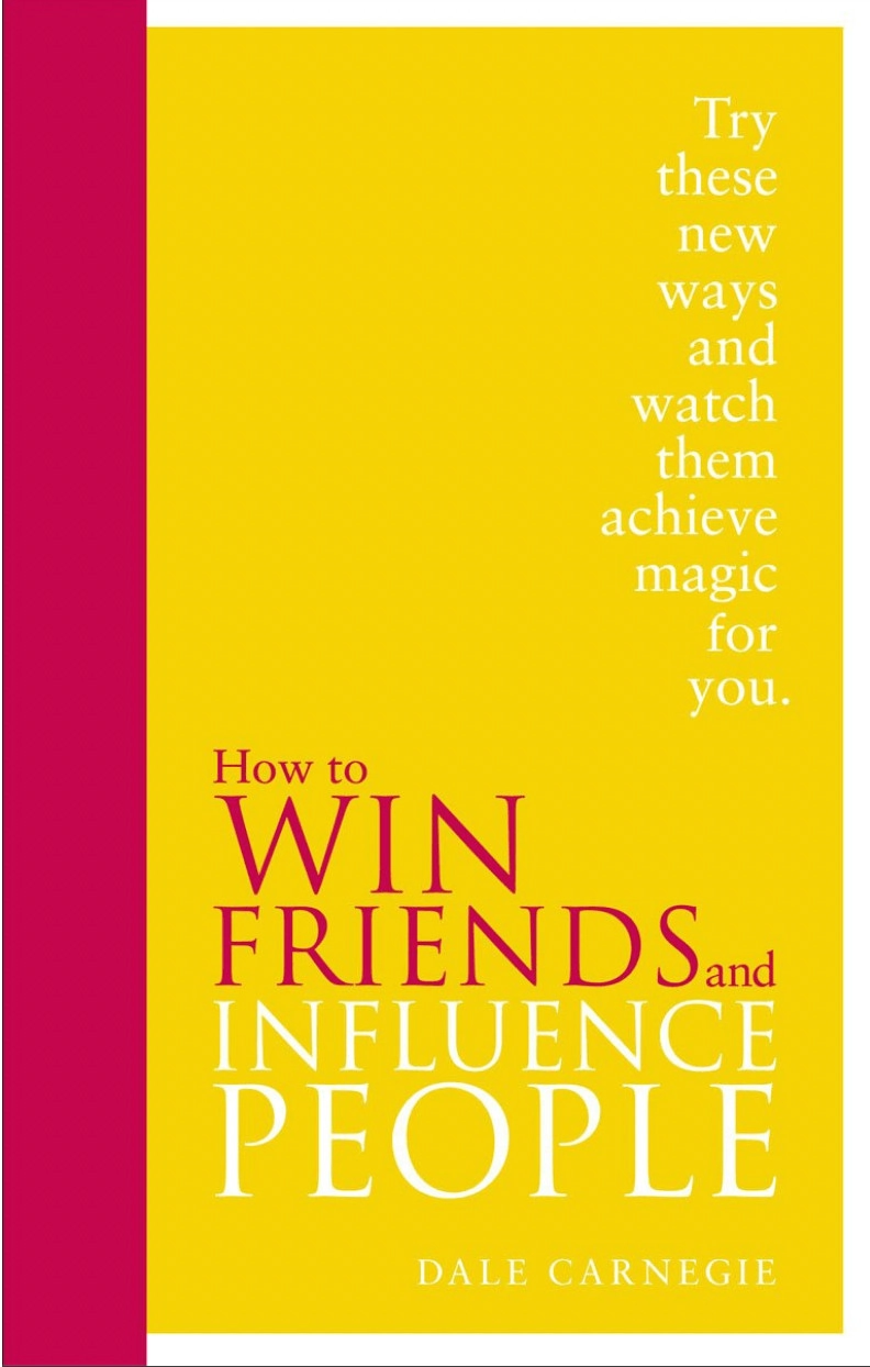 how to win friends and influence people book cover