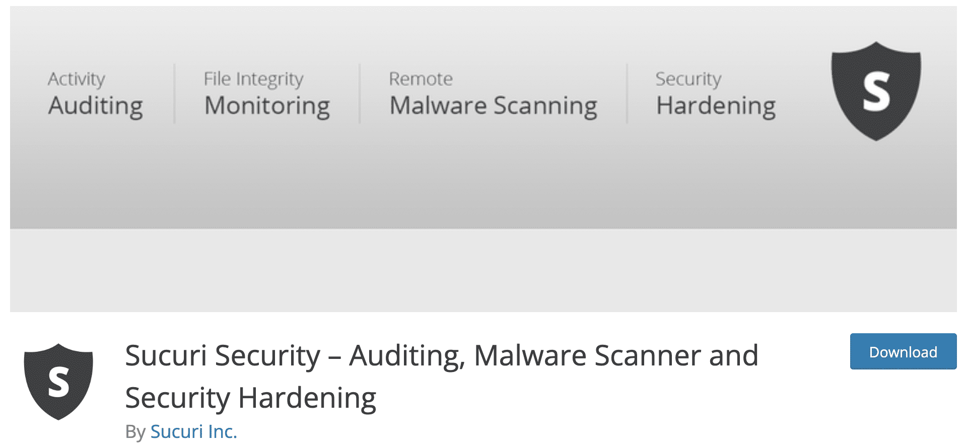 sucuri security plugin