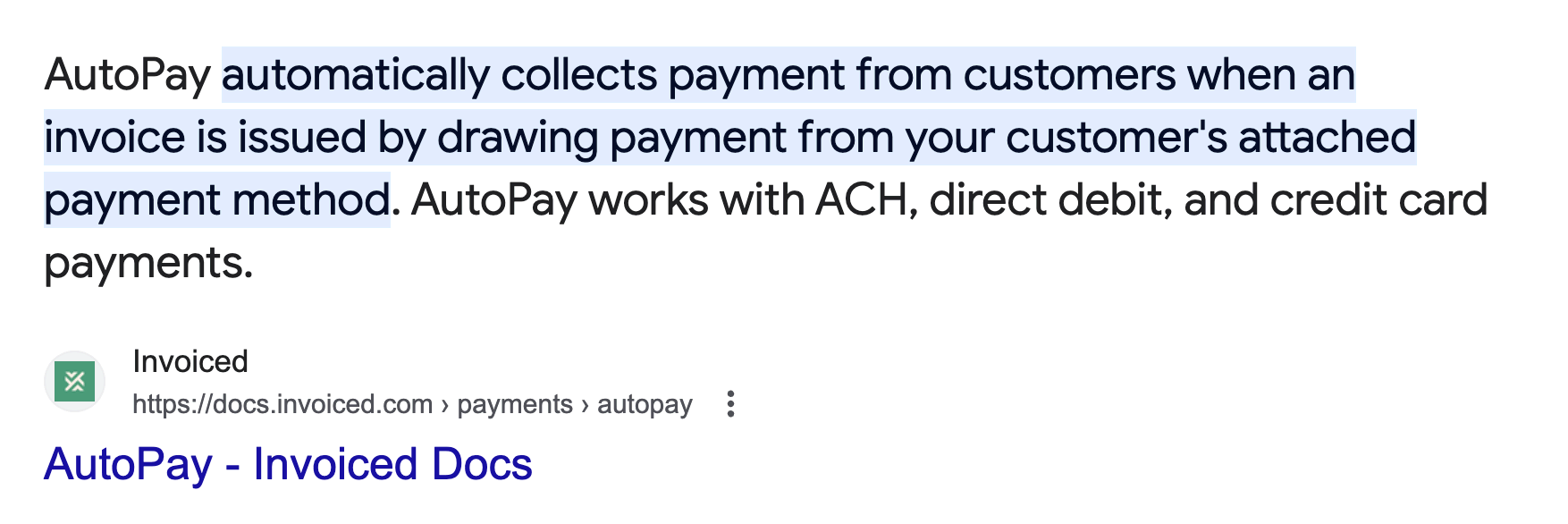 what is autopay